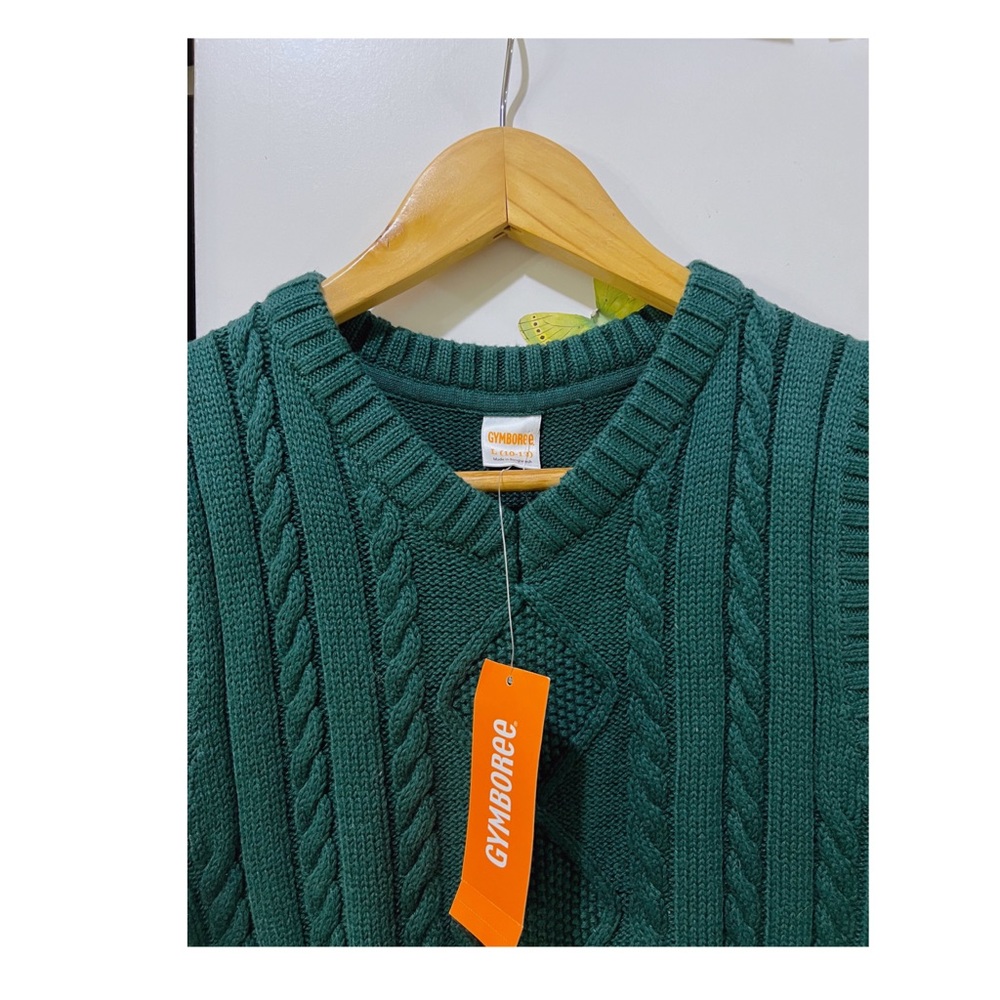 Gymboree girls green Vest